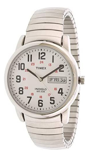 Timex Mens Easy Reader T2n091 Reloj De Moda De Cuarzo De Ace