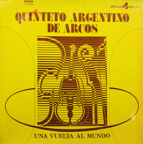 Quinteto Argentino De Arcos - Una Vuelta Al Mundo Lp