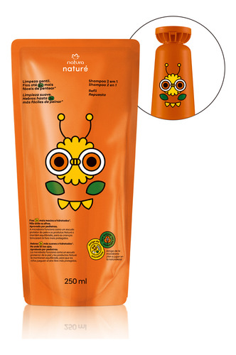 Natura Naturé Shampoo 2 Em 1 Refil 250ml