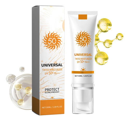 Protector Solar Blanqueador, Iluminador Y Aislante W, Transp