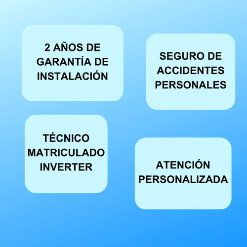 Imagen 6 de 8 de Instalacion Split Aire Acondicionado Matriculado Inverter