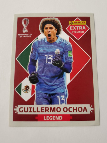 Extra Sticker | Memo Ochoa | Base Original Nuevo |qatar 2022