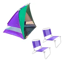 Comprar Reposera Playera Posta + Carpa Playera Combo Outdoor Camping