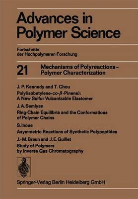 Libro Mechanisms Of Polyreactions - Polymer Characterizat...