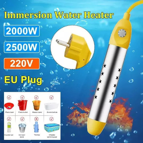 Calentador De Agua Eléctrico De Inmersión Flotante 2500w 1.5
