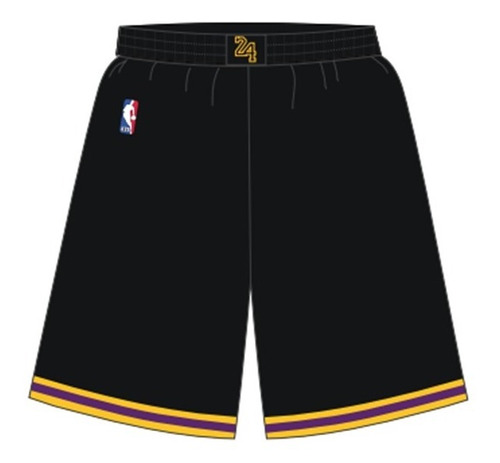 Short Basquet Los Angeles Lakers Lebron Lic Oficial - Olivos