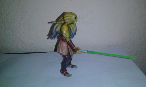 Star Wars Kit Fisto Aotr Tartakovsky Loose Legacyts (Usado)