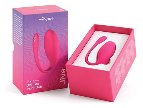 We Vibe Jive Vibrador Parejas App Recargable Sumergible Color Rosa