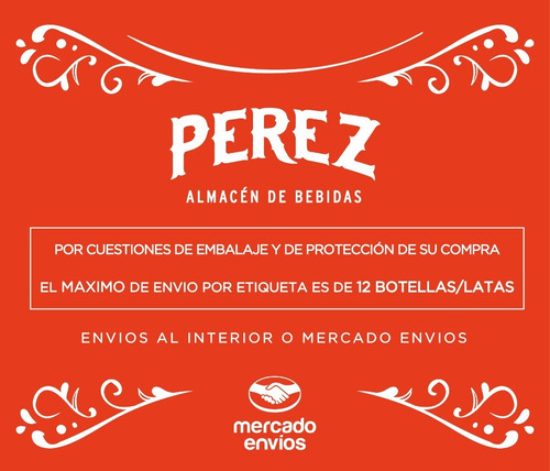 Vino Padrillos Malbec 750 Ml X6 Unidades Descuento!