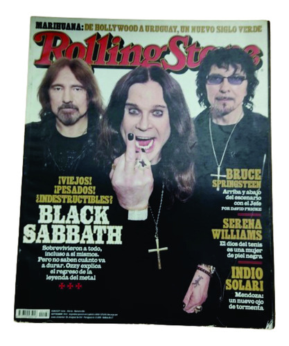 Revista Rolling Stone Nro 186 Black Sabbath Indio Solari 