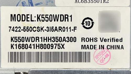 Tarjeta Madre Main Toshiba 55l621u Sbb55t Vtv-l55730 (Usado)