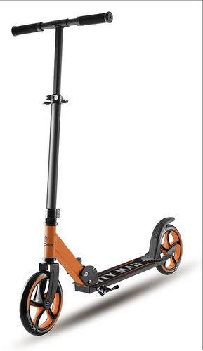 Monopatin Plegable Bebesit City Max Hasta 100kg Naranja