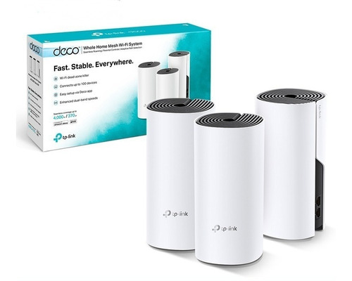 Router Sistema Hogar Wifi Mesh Ac1200 3-pack Tp-link Deco M4