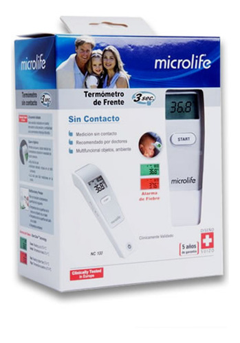 Termometro Infrarrojo No Contacto Nc100 Microlife