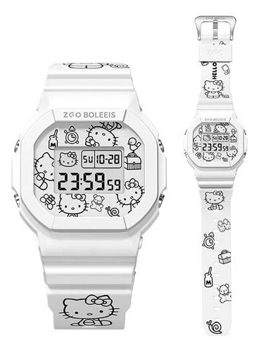 Reloj Inteligente Sanrio My Melody Cinnamoroll Para Mujer A