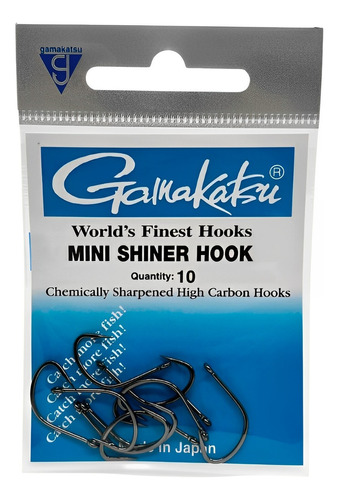 Anzol Mini Shiner Hook N° 4 - Gamakatsu