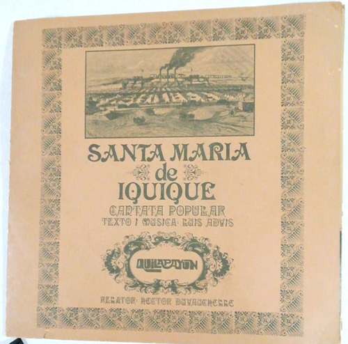 Quilapayun Sta Maria Iquique Cantata Chile Folklore Vinilo