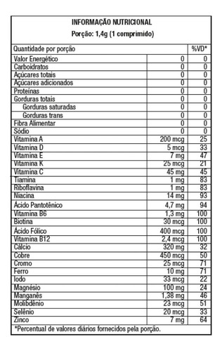 Centrum Mulher Essentials C/60 Rosa Feminino Biotina Zinco Sem Sabor