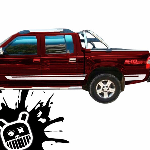 Calco Ploteo Infinity Chevrolet S10 Calco Vinilo M