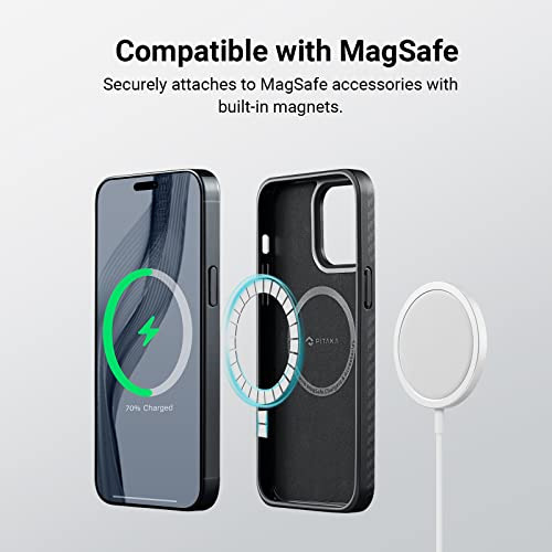 Funda Para iPhone 14 Pro 6.1 Pulgada Negro/gris 6.1 Pulgada