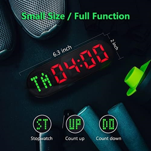 Lucorb Reloj Temporizador De Gimnasio Portátil Para Gimnasio