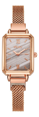 Blanco - Reloj Vintage Elegance Para Mujer Con Esfera Verde