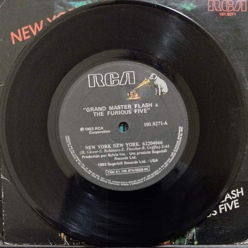 Compacto Grand Master Flash & The Furious Five New York 1983