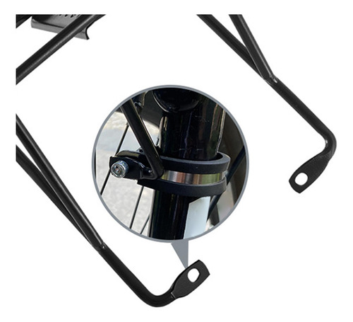 Rack De Carga Frontal Para Bicicleta, Rack De Carga Com Mais