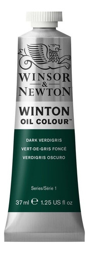 Tinta Óleo Winsor & Newton Winton 37ml 405 Dark Verdigris
