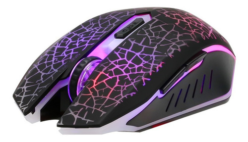 Imagen 2 de 5 de Mouse Gamer De Juego Xtrikeme 205 Negro Luces Led Rgb