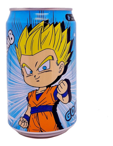 Gaseosa Sabor Uva Blanca 330 Ml. Gohan Dragon Ball 