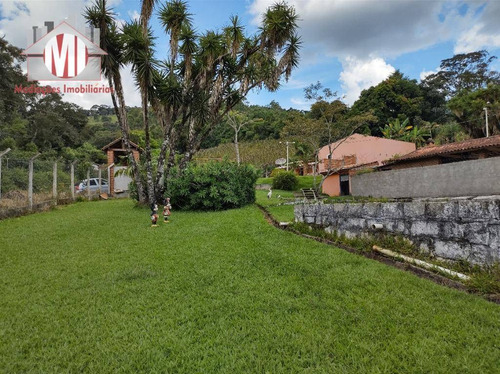 Chácara Maravilhosa Com 03 Dormitórios, Piscina, Espaço Gourmet, Pomar, Lago, À Venda, 4500 M² Por R$ 530.000 - Zona Rural - Pinhalzinho/sp - Ch0919