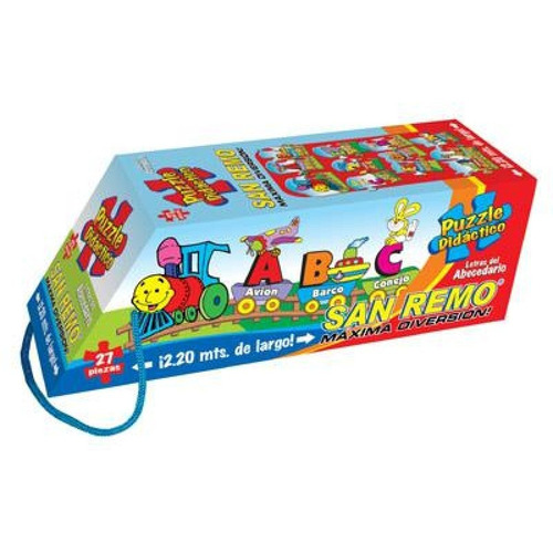 Puzzle Didáctico Tren Letras