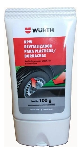 Restaurador Capota Maritima Plásticos Borrachas Wurth 100g