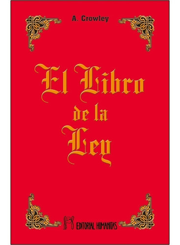 El Libro De La Ley [ De Aleister Crowley ]