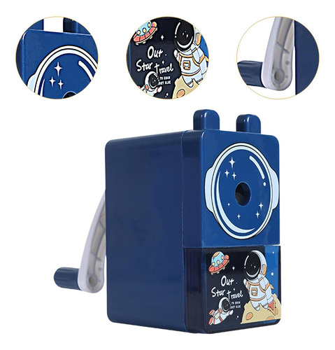 Afilador Manual Ergonómico Para Lápices De Colores