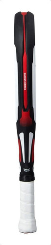 Paleta de pádel adidas Carbon ATTK 1.7 2017 color negro/rojo