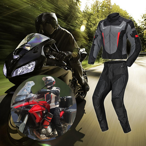 Ropa De Motociclista Traje Impermeable Y A Prueba De Caídas