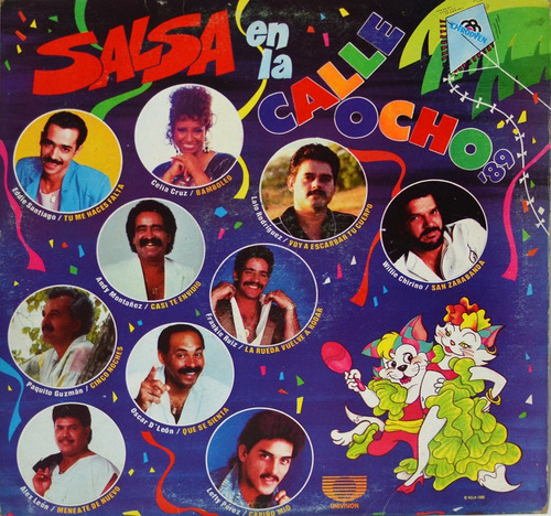 Disco Lp Salsa En La Calle Ocho