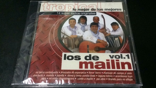 Los Del Mailin Vol1 -lo Mejor De Lo Mejor- Cd Nuevo Cerrado