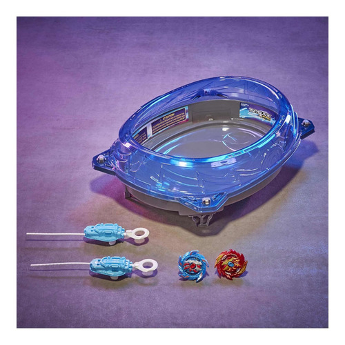 Imagen 5 de 5 de Beyblade Burst Surge Juego De Batalla Volt Knockout Speed S