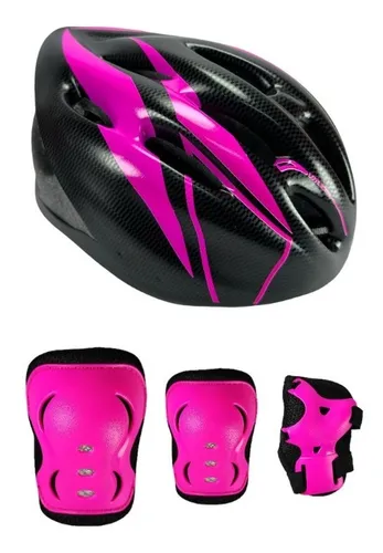 Casco y rodilleras para niña frozen new arrivals