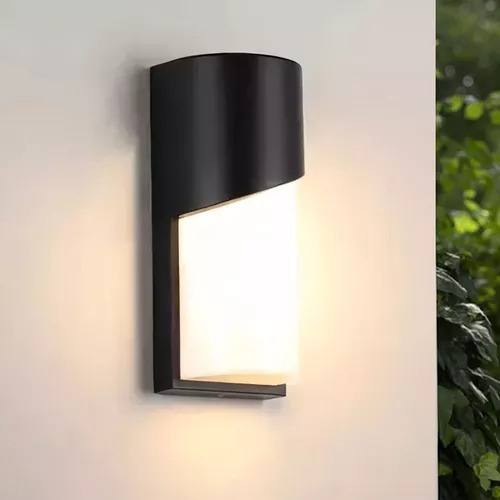 Lámpara De Pared Exterior Luz Cálida Impermeable Moderno