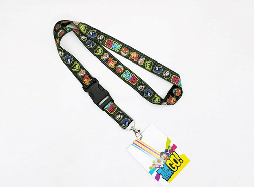 Lanyard Teen Titans Go Llavero Cinta Dc Comics Oficial