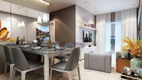 Imagem 2 de 18 de Apartamento Com 2 Dormitórios Sendo 1 Suíte, À Venda, 76 M² Por R$ 511.996 - Vila Guilhermina - Praia Grande/sp - Ap0816