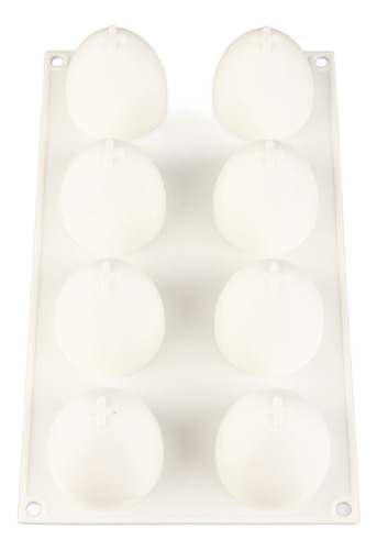 Molde De Bolo Em Forma De Ovo, Silicone Antiaderente De 8 Ca
