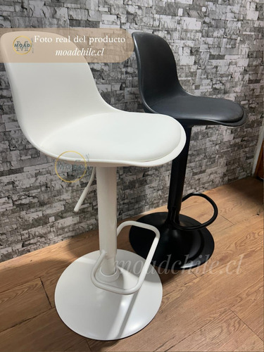 Silla De Bar Acolchada Con Espaldar Elegance X4