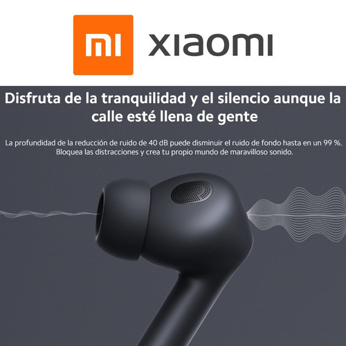 Xiaomi Buds 3t Pro, Audífonos In-ear Bluetooth 5.2 Hi-fi Anc