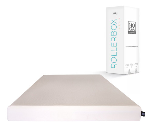Colchón Comprimido 1 Plaza A20 Espuma Memory Foam