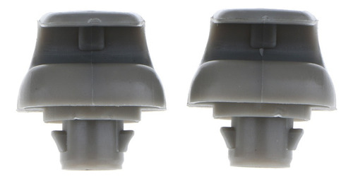 . 2pcs Gris Visera Interna De Gancho Clips For Honda Accord